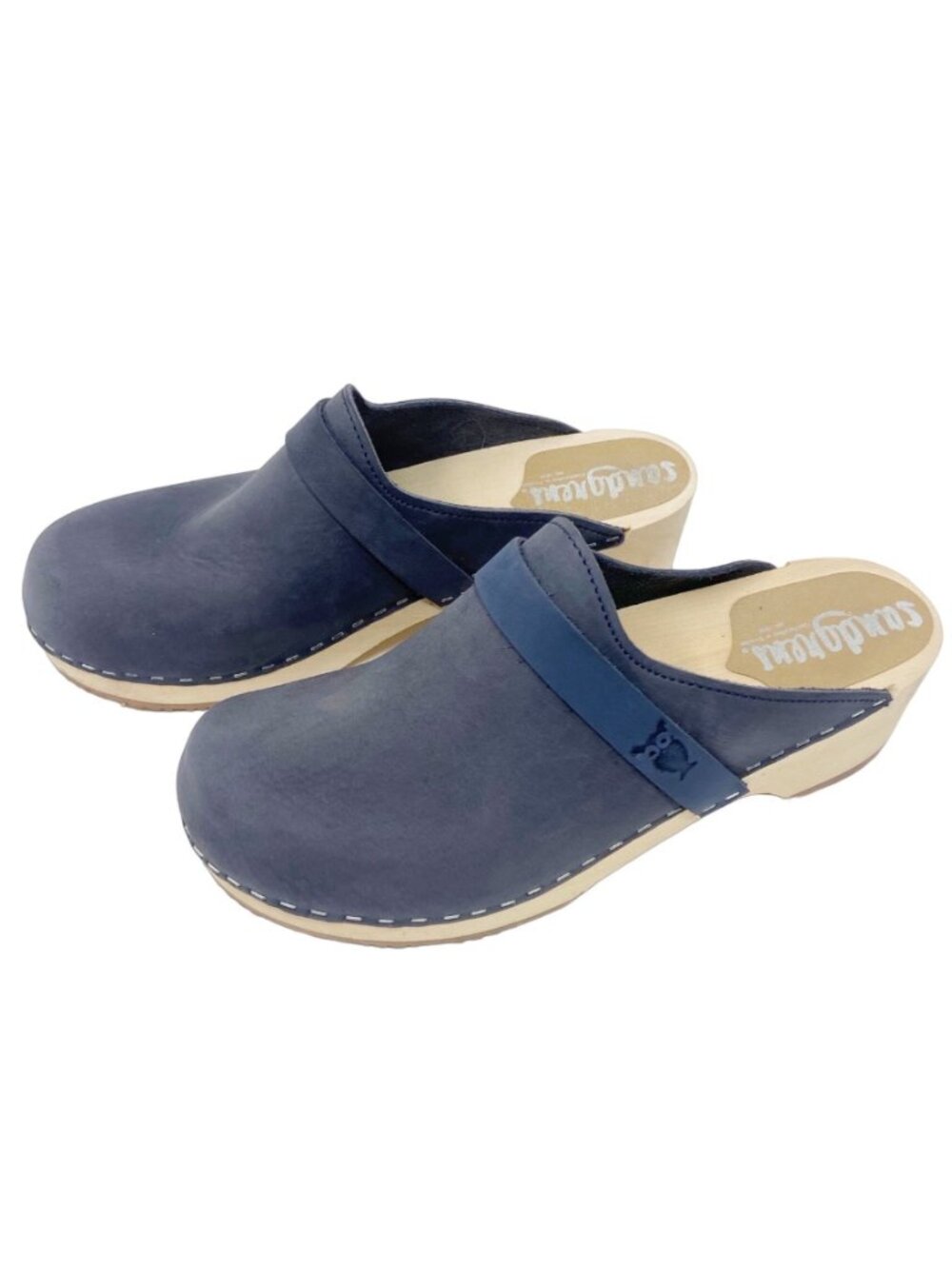 Sandgrens Tokyo Nubuck Leather Clog Size 40 NWOT - Picture 2 of 10